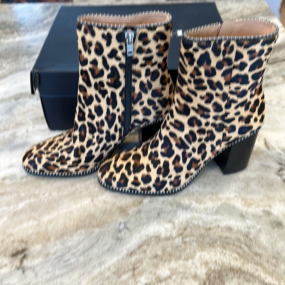NWT Coach Animal Print Booties - Picture 10 of 16